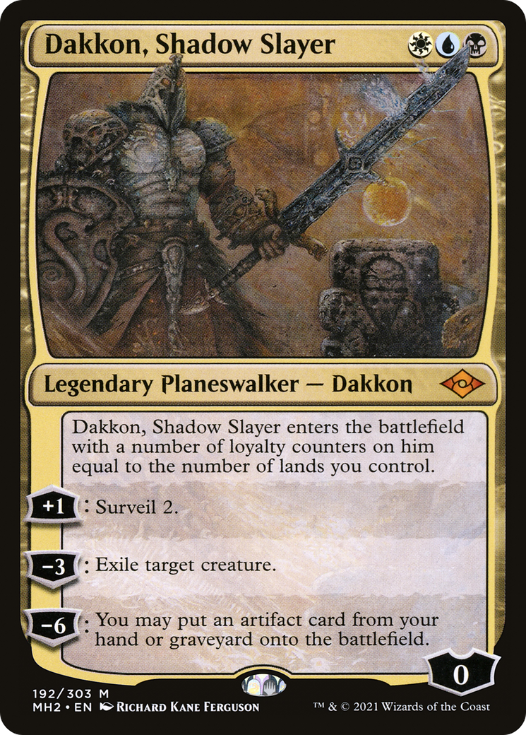 Dakkon, Tueur d'Ombres (MH2-192) - Modern Horizons 2