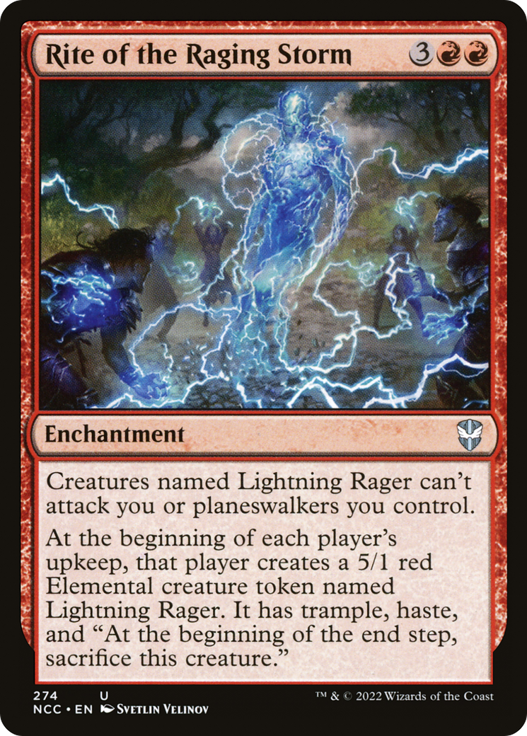 Rite of the Raging Storm (NCC-274) - New Capenna Commander