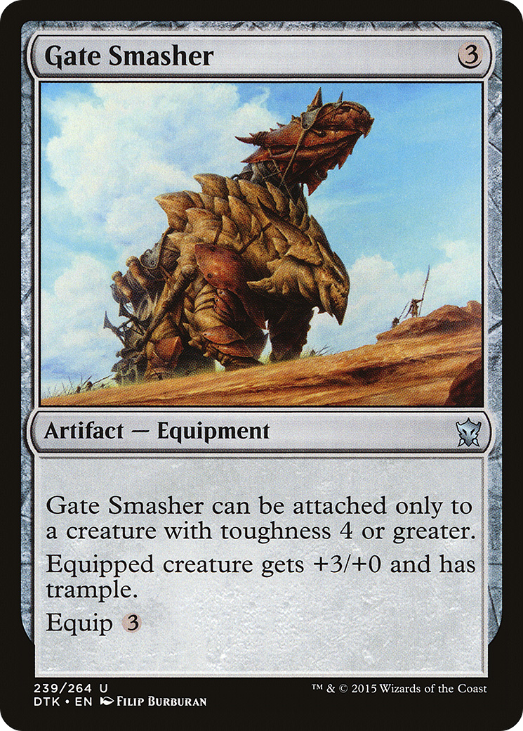 Gate Smasher (DTK-239) - Dragons de Tarkir Foil