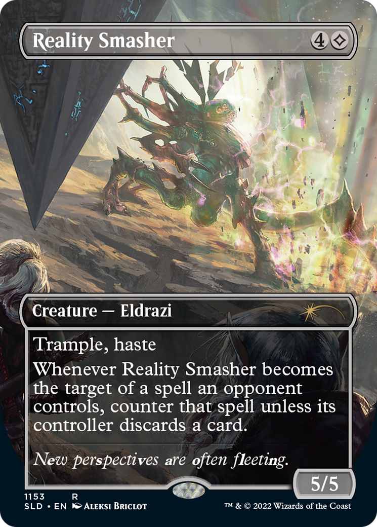 Reality Smasher (SLD-1153) - Secret Lair Drop (Borderless) Foil