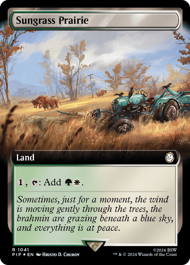 Prairie de Sungrass (PIP-1041) - Fallout : (Extended Art) Foil