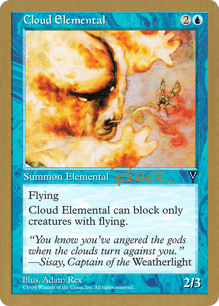Cloud Elemental - 1997 Paul McCabe (VIS) (WCD-PM29) - World Championship Decks 1997