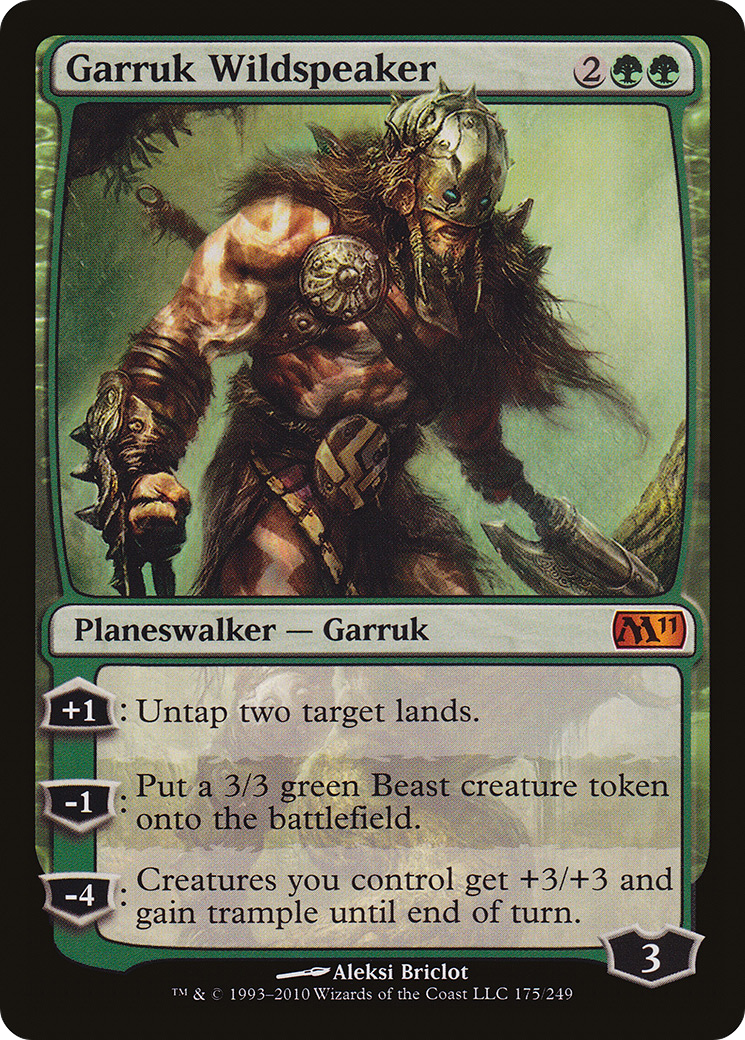 Garruk Haut-Parleur Sauvage (M11-175) - Magic 2011