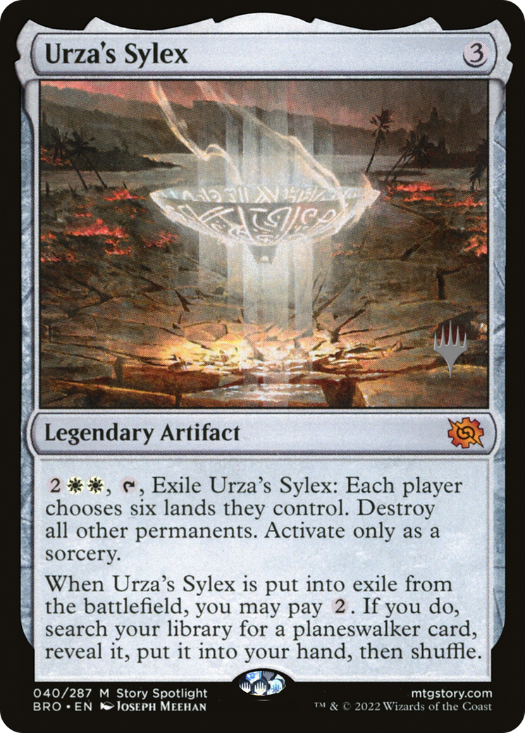 Urza's Sylex (PPBRO-040) - The Brothers' War Promos Foil