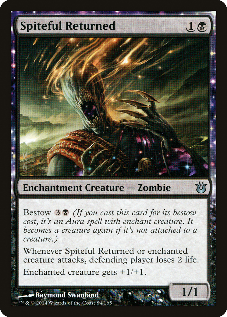 Spiteful Returned (BNG-084) - Born of the Gods: (enchantment)