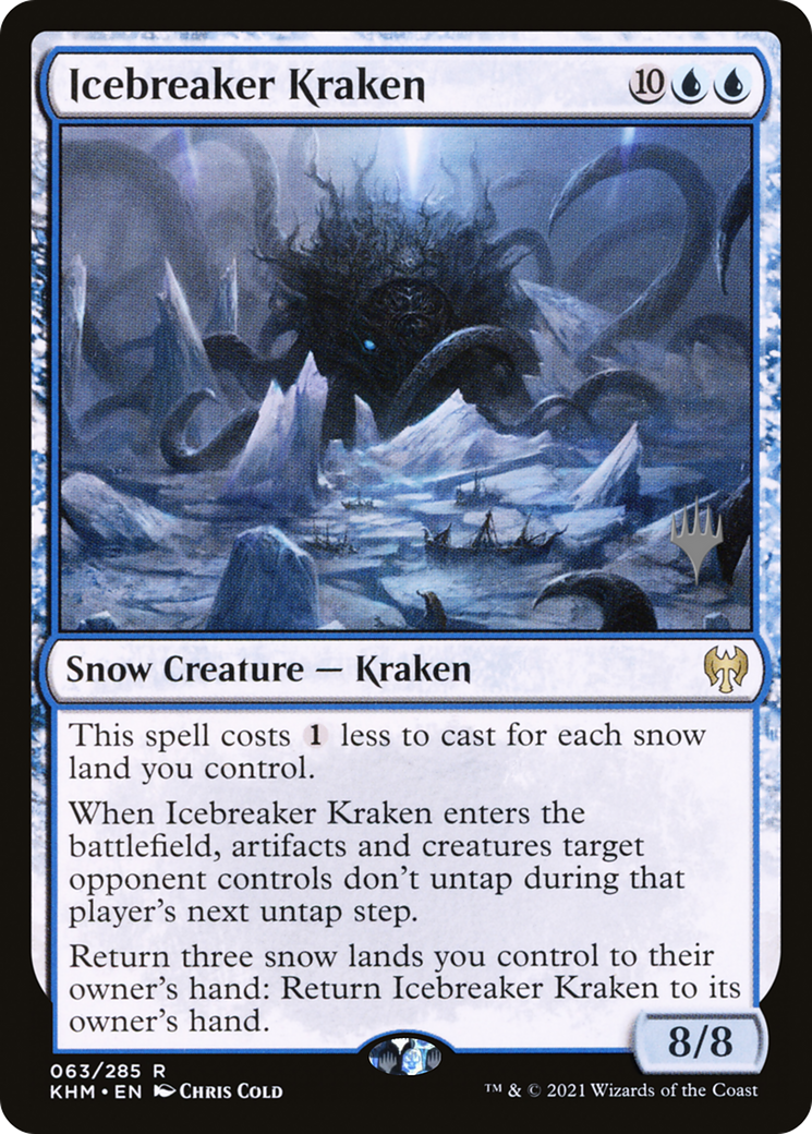 Brise-glace Kraken (PPKHM-63P) - Kaldheim Promos : (neige)