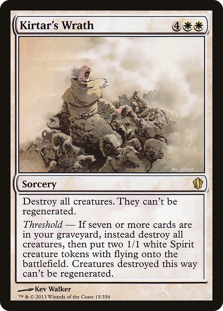 La colère de Kirtar (C13-015) - Commandant 2013