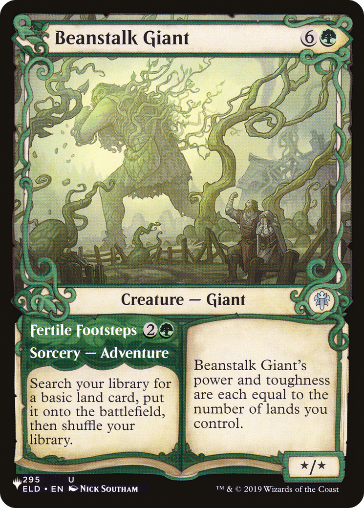 Beanstalk Giant (Showcase) (LIST-295/269) - The List: (Showcase)