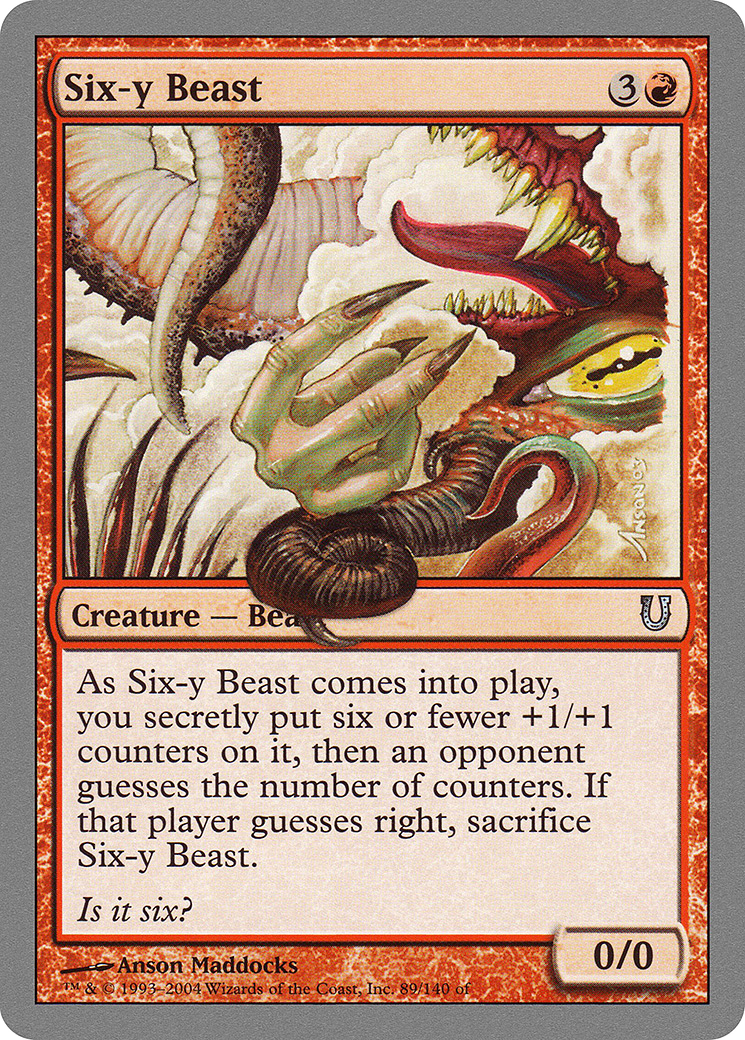 Six-y Beast (UNH-089) - Dérangé
