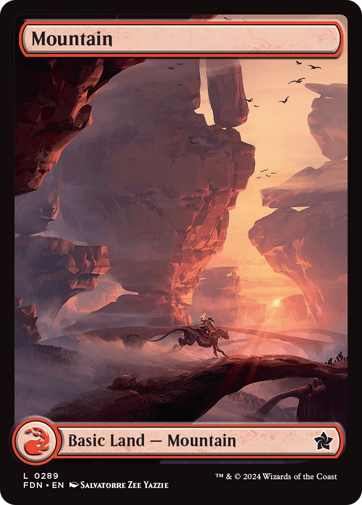 Mountain (FDN-289) - Foundations Foil