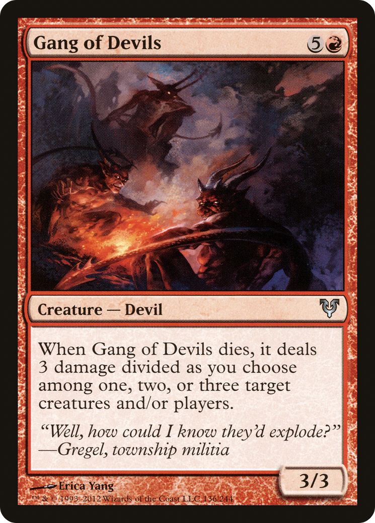 Gang of Devils (AVR-136) - Avacyn restaurée