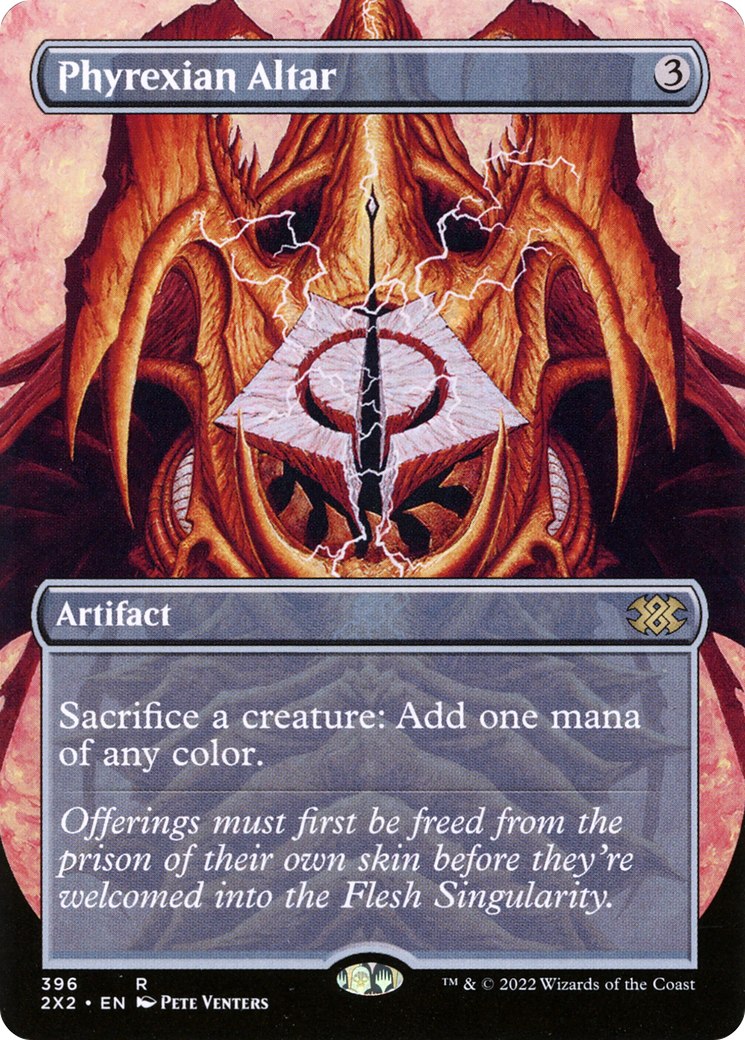 Phyrexian Altar (Borderless) (2X2-396) - Double Masters 2022 (Borderless)
