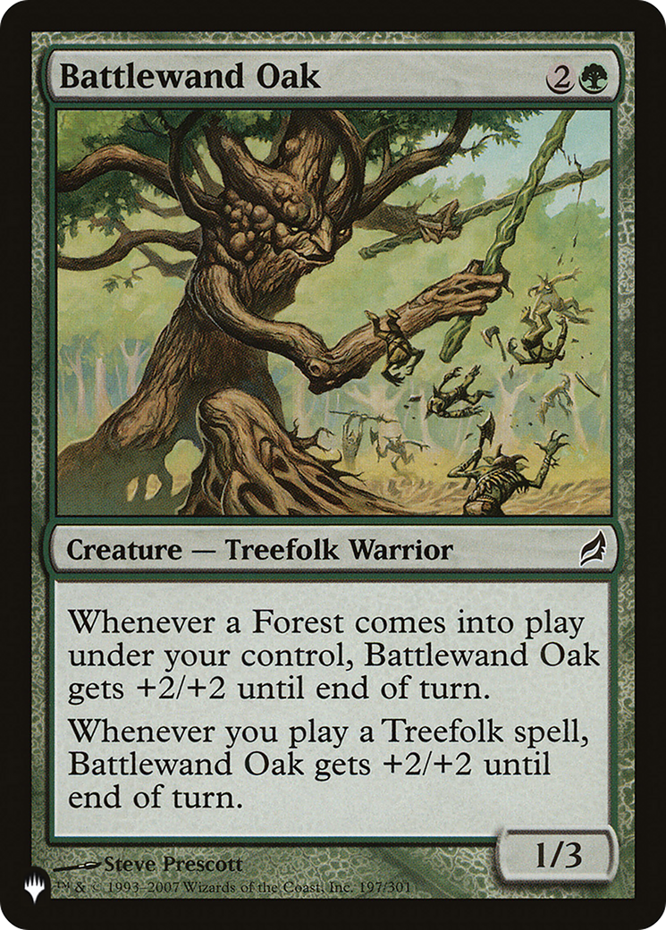 Battlewand Oak (LIST-197/301) - The List