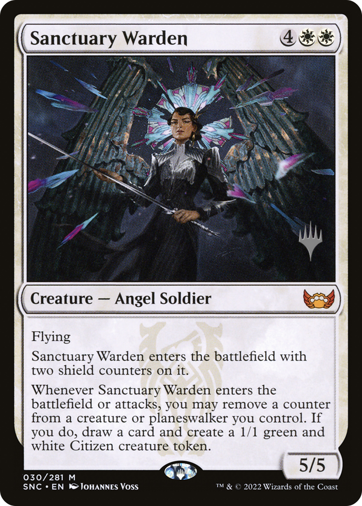 Sanctuary Warden (PPSNC-30P) - Streets of New Capenna Promos