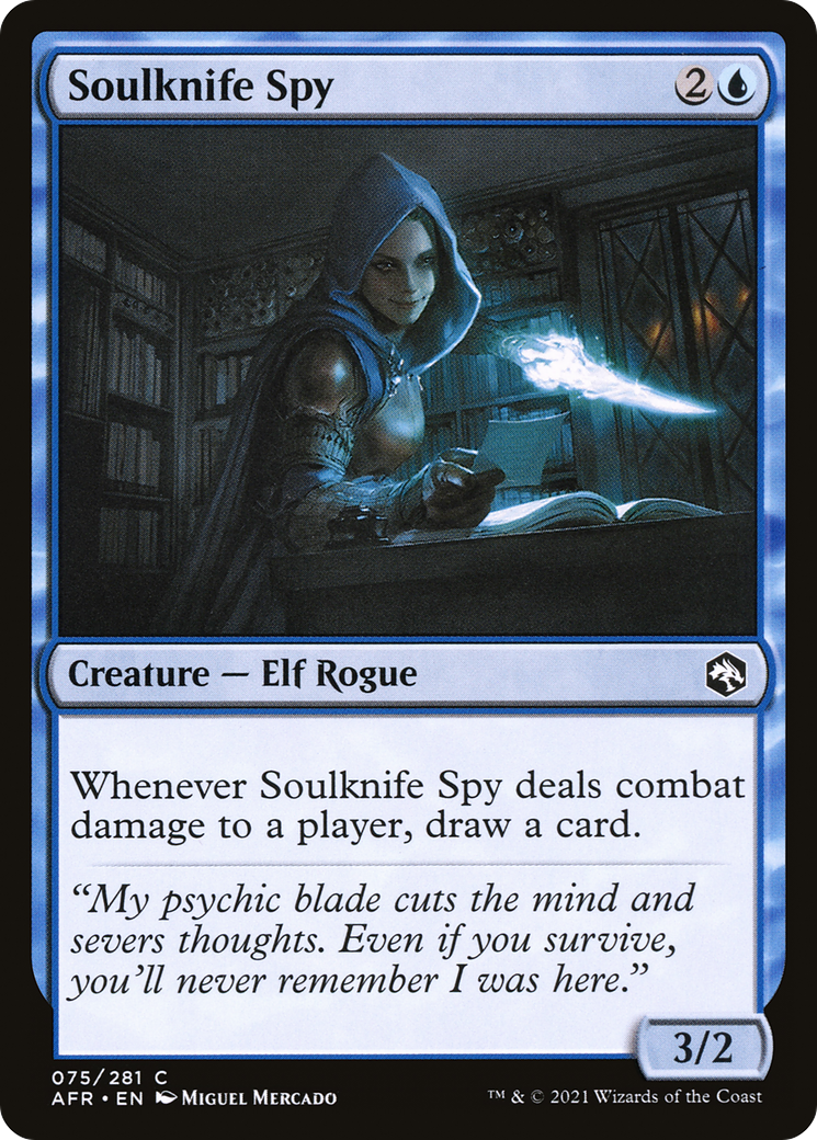Soulknife Spy (AFR-075) - Adventures in the Forgotten Realms
