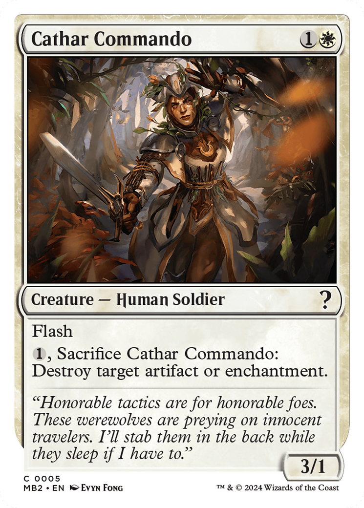 Commando Cathare (MB2-005) - Mystery Booster 2