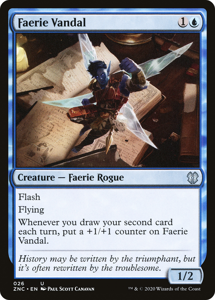 Faerie Vandal (ZNC-026) - Commandant ascendant de Zendikar