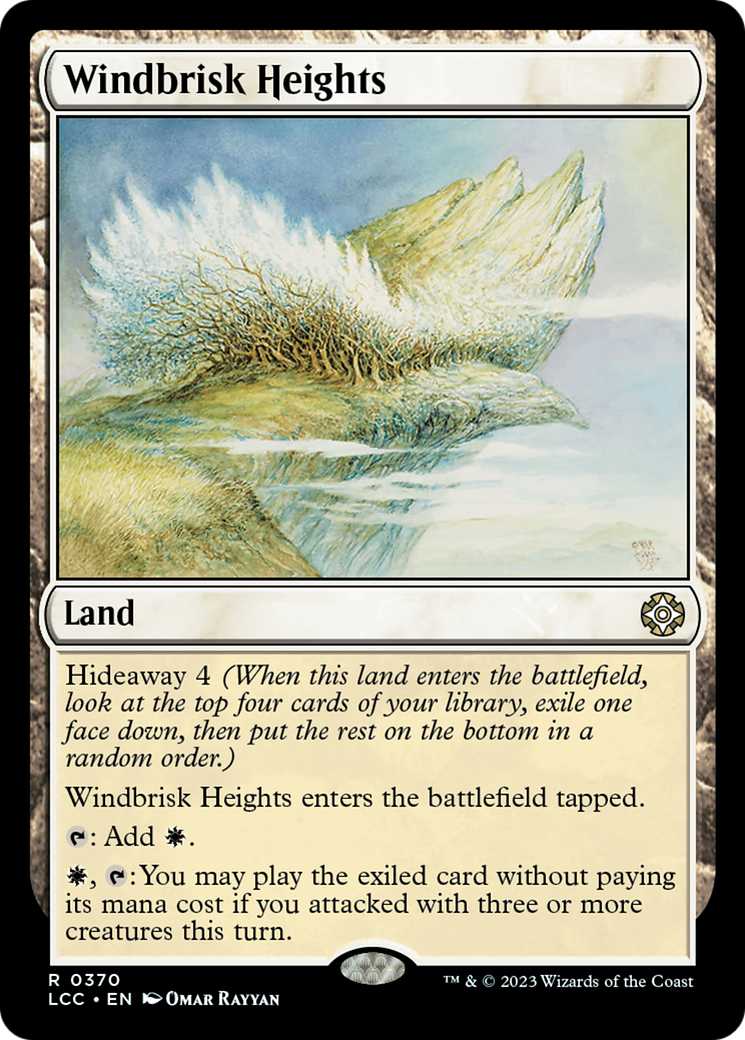 Windbrisk Heights (LCC-370) - Les Cavernes Perdues d'Ixalan Commandant