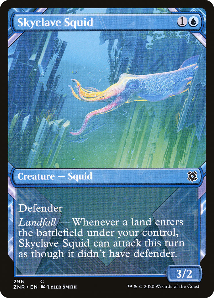Calmar Skyclave (ZNR-296) - Zendikar Rising : (Vitrine) Foil