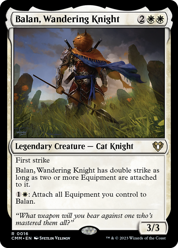 Balan, Chevalier errant (CMM-016) - Commander Masters