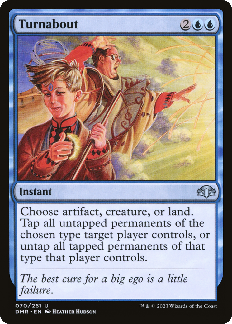 Turnabout (DMR-070) - Dominaria Remastered Foil