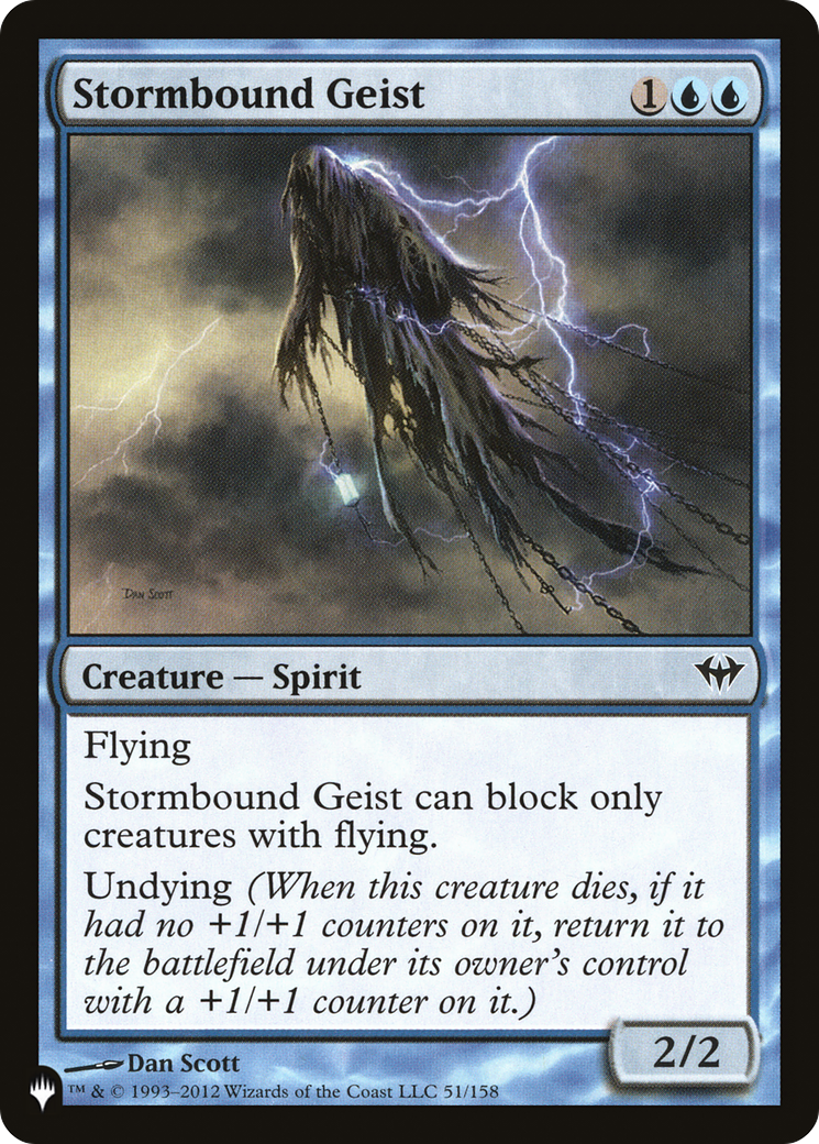 Stormbound Geist (LIST-DKA-51) - The List