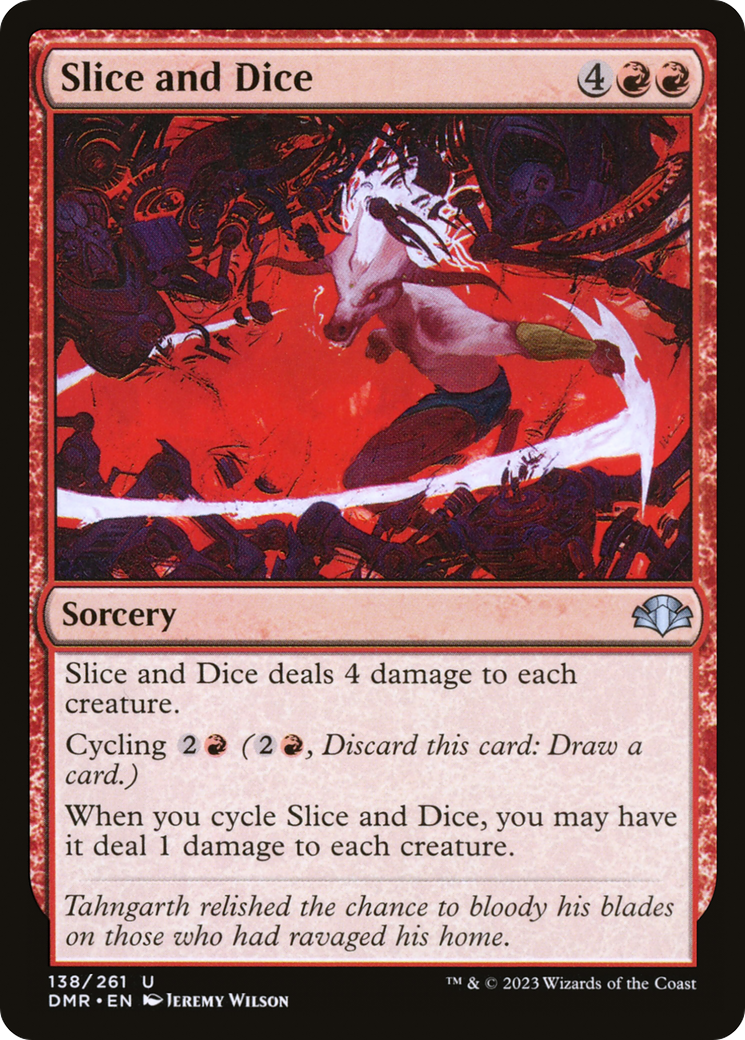 Slice and Dice (DMR-138) - Dominaria Remastered