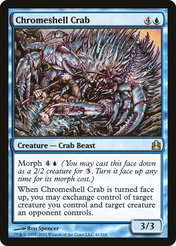 Crabe Chromeshell (CMD-041) - Commander 2011