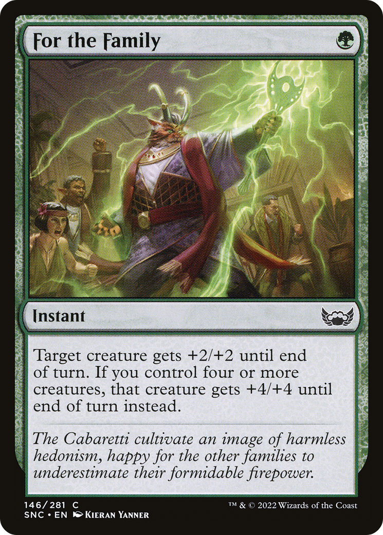 Pour la famille (SNC-146) - Rues de New Capenna Foil