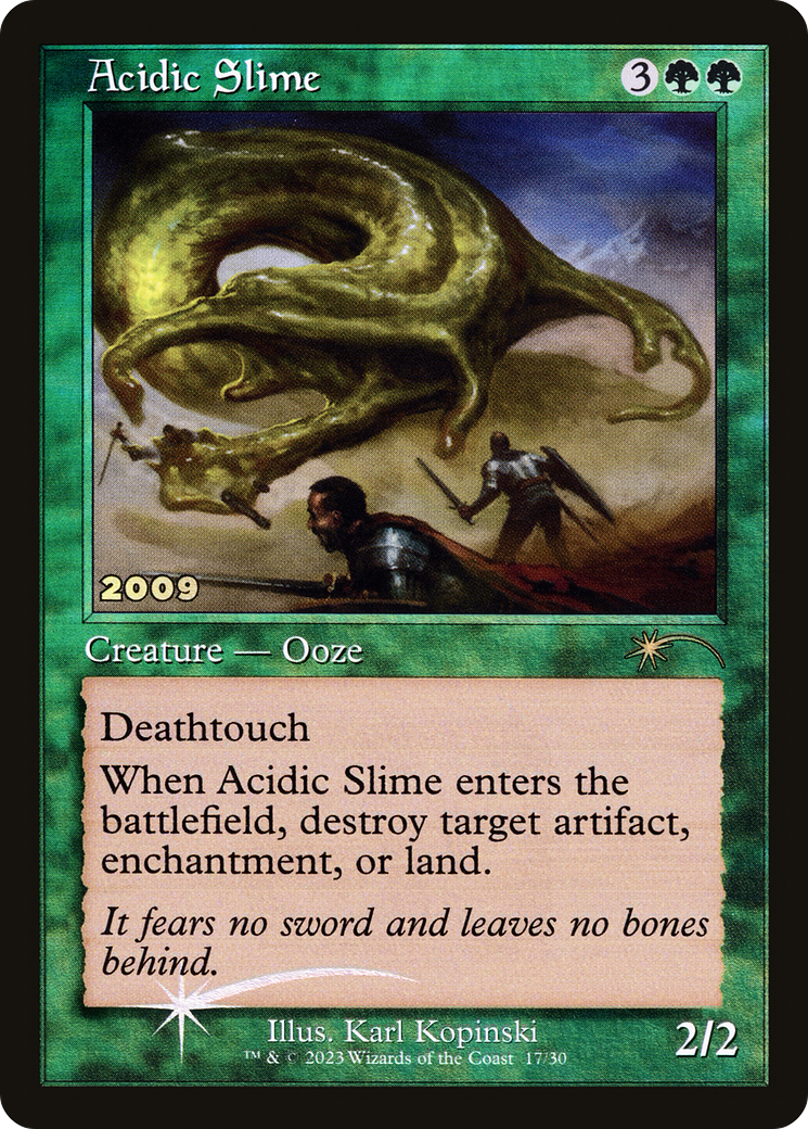 Slime acide (P30A-017) - Promotions Play 30e anniversaire