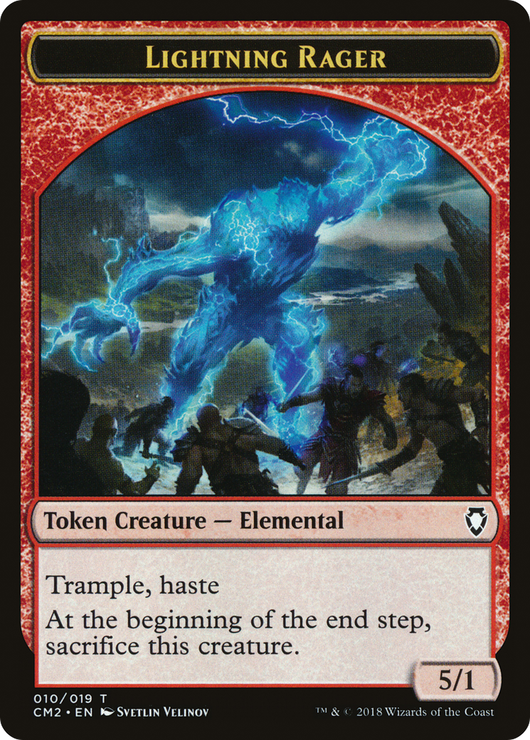 Jetons Lightning Rager (TCM2-010) - Commander Anthology Volume II