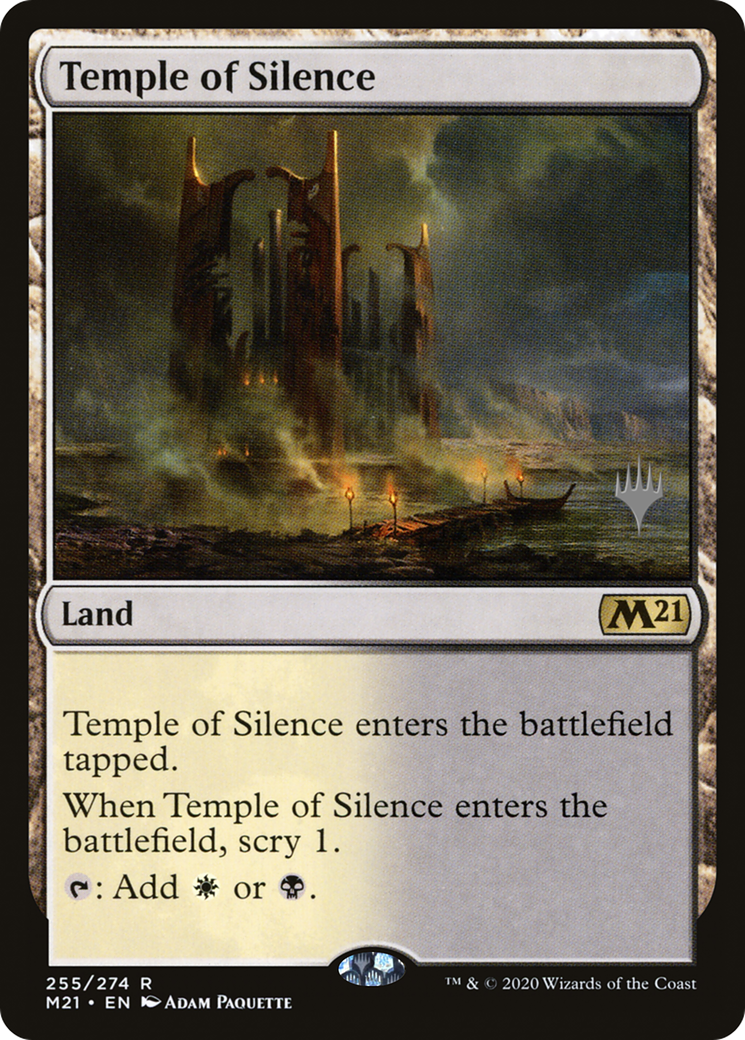 Temple of Silence (PPM21-255) - Core Set 2021 Promos