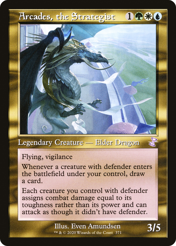 Arcades, le Stratège (TSR-371) - Time Spiral Remastered Foil