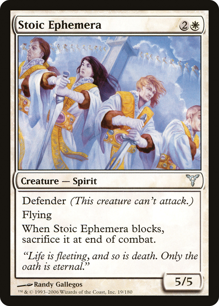 Éphémères stoïques (DIS-019) - Dissension Foil