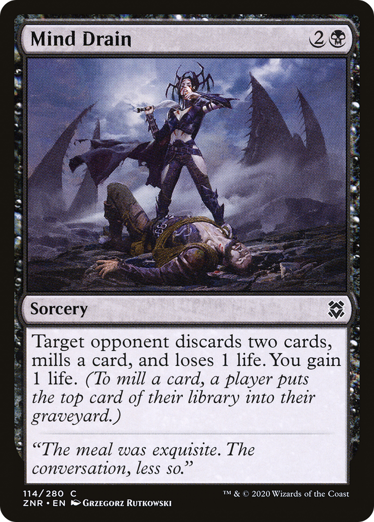 Drainage mental (ZNR-114) - Zendikar Rising