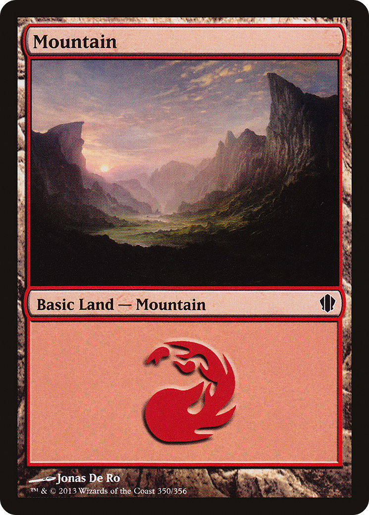 Mountain (350) (C13-350) - Commander 2013