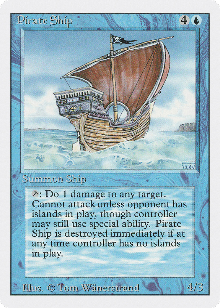 Pirate Ship (3ED-072) - Revised Edition