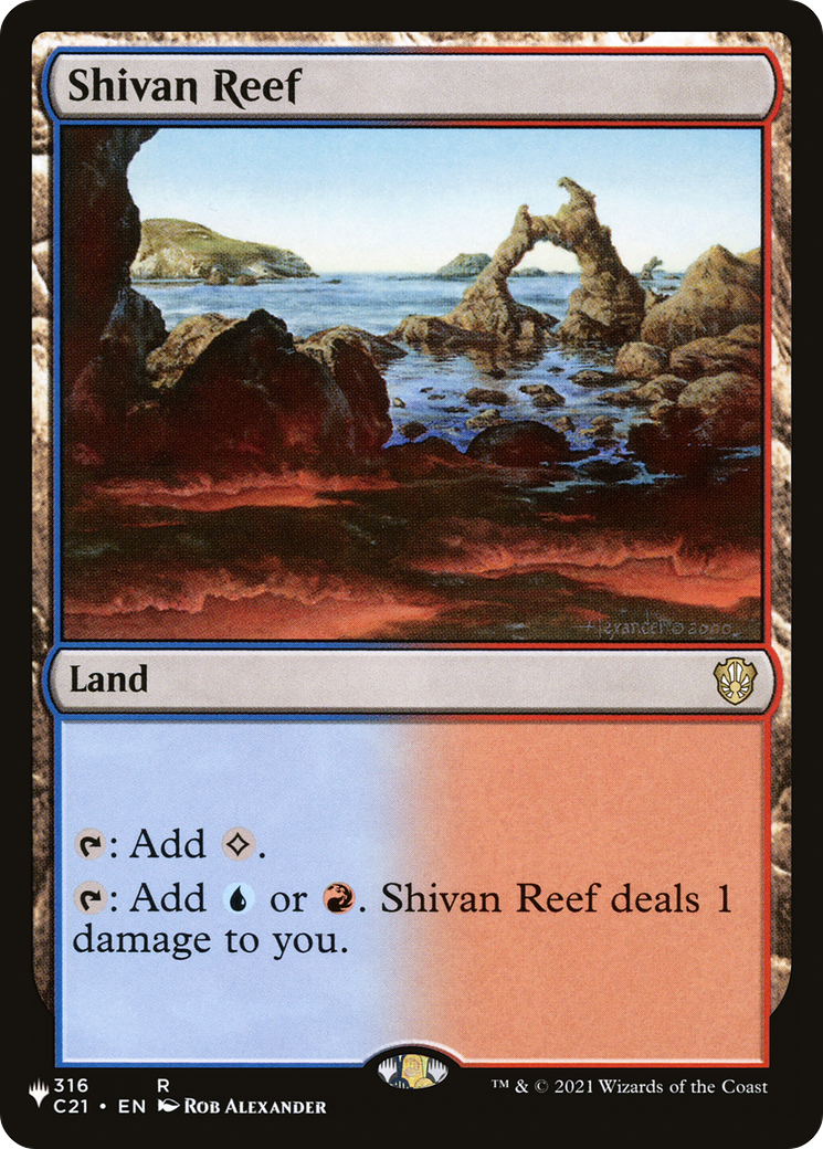 Shivan Reef (LIST-C21-316) - The List