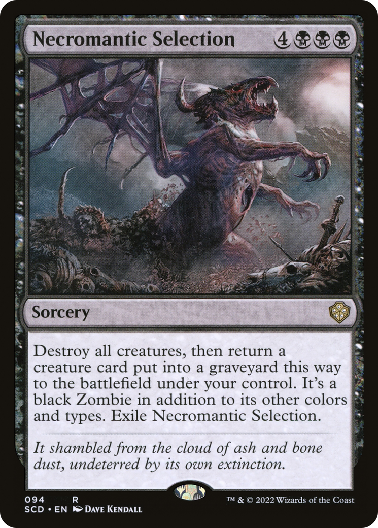 Necromantic Selection (SCD-094) - Starter Commander Decks