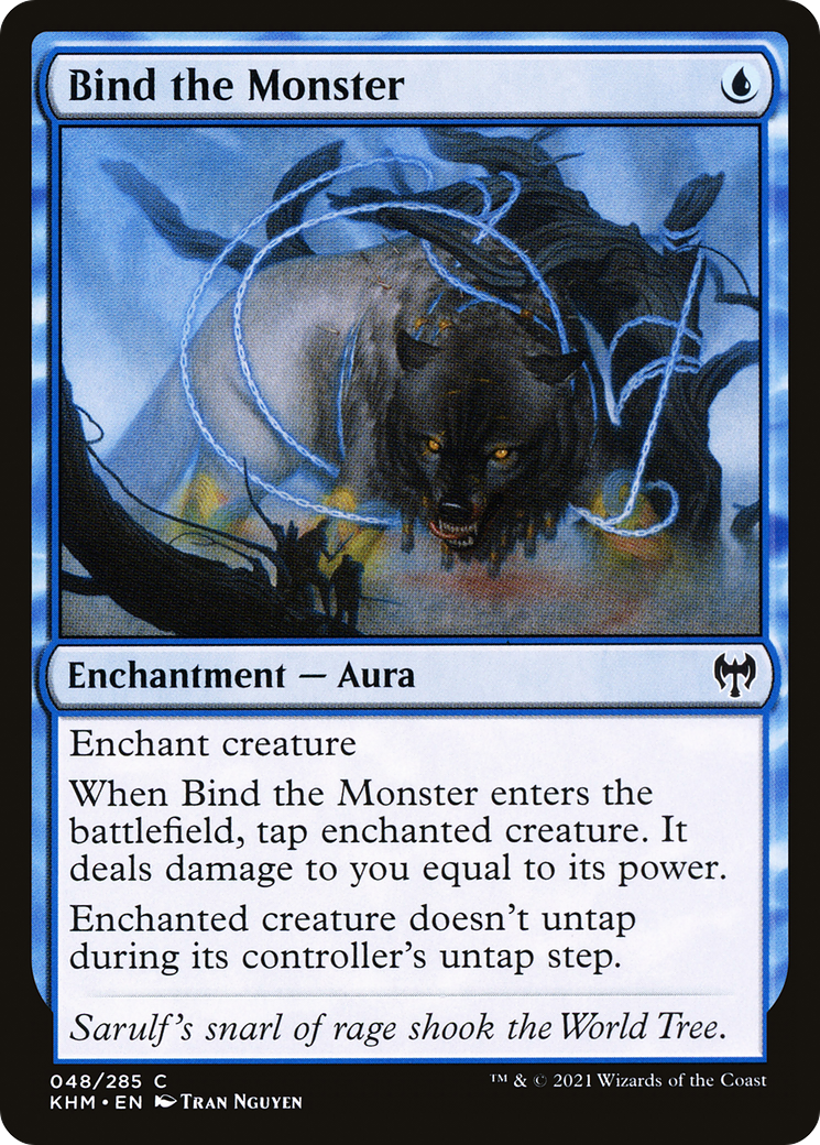Liez le monstre (KHM-048) - Kaldheim Foil