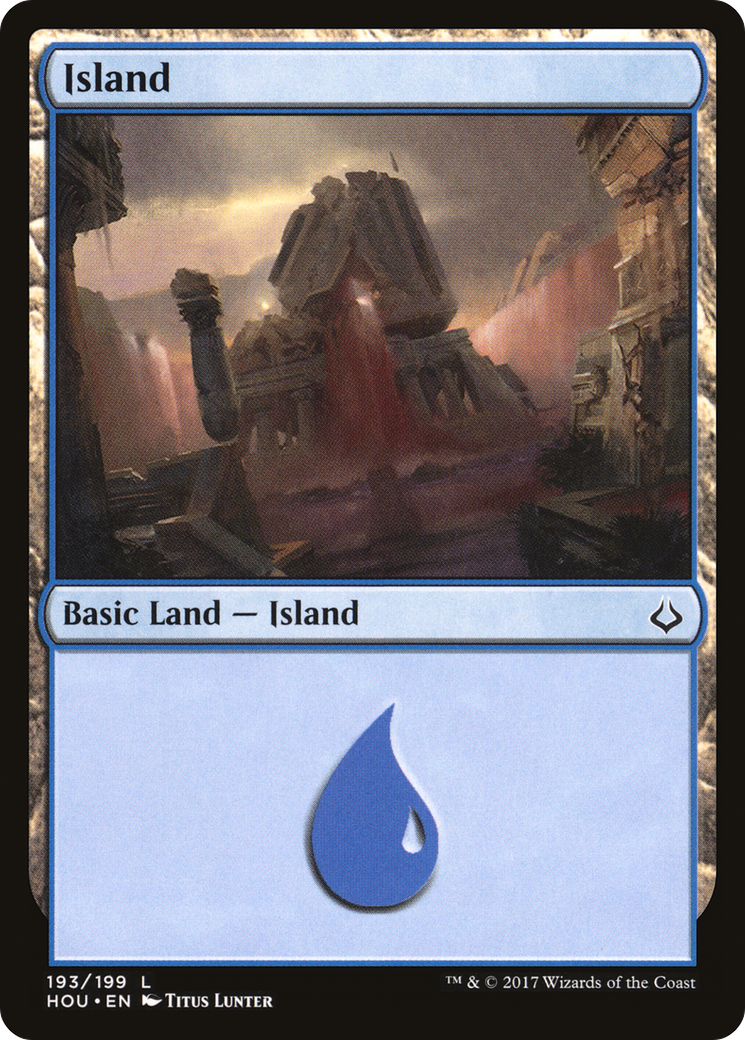 Island (193) (HOU-193) - Hour of Devastation Foil