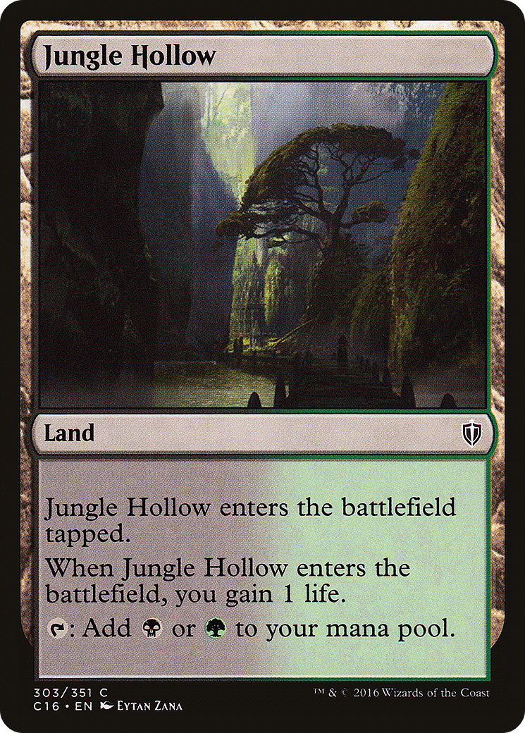 Jungle Hollow (C16-303) - Commandant 2016