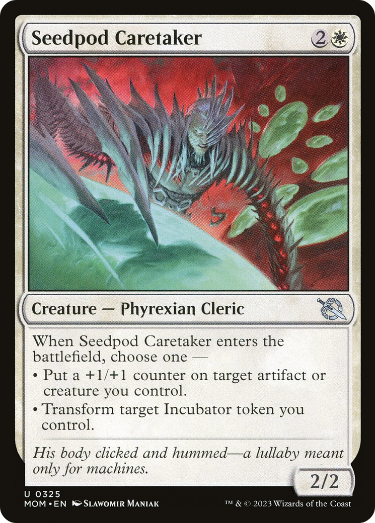 Seedpod Caretaker (MOM-325) - March of the Machine Foil