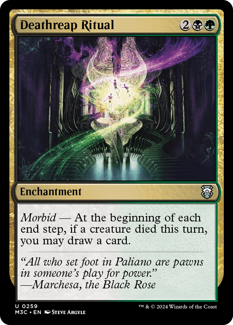 Rituel de la Mort (M3C-259) - Modern Horizons 3 Commandant