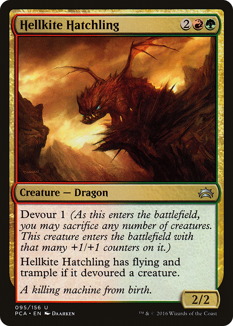 Hellkite Hatchling (PCA-095) - Planechase Anthology