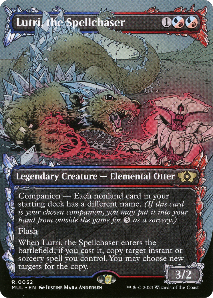 Lutri, le chasseur de sorts (MUL-052) - Multiverse Legends : (Vitrine) (Sans bordure) Foil