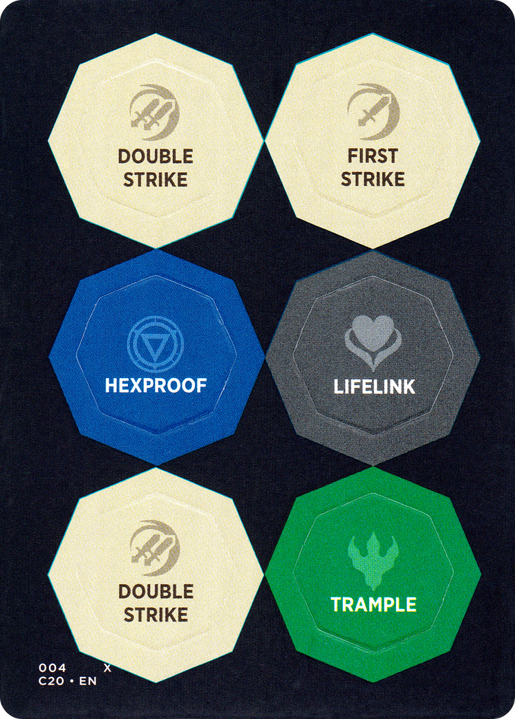 Ability Punchcard (TC20-021) - Commander 2020 Tokens