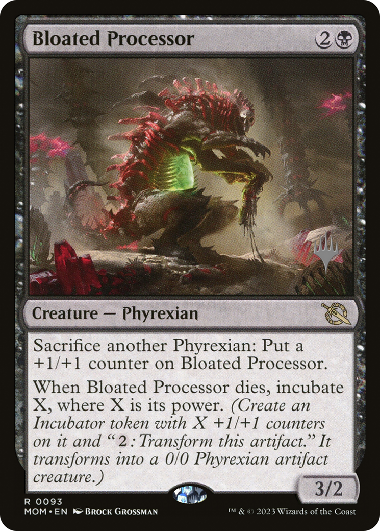 Bloated Processor (PPMOM-93P) - March of the Machine Promos Foil