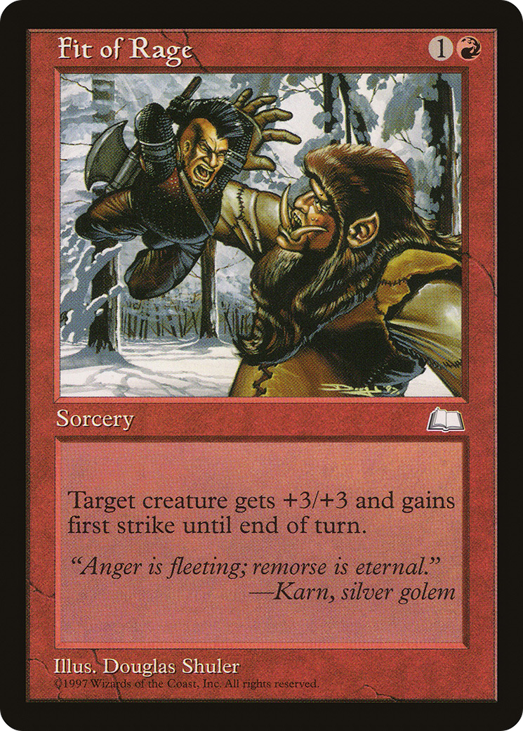 Coup de rage (WTH-102) - Weatherlight