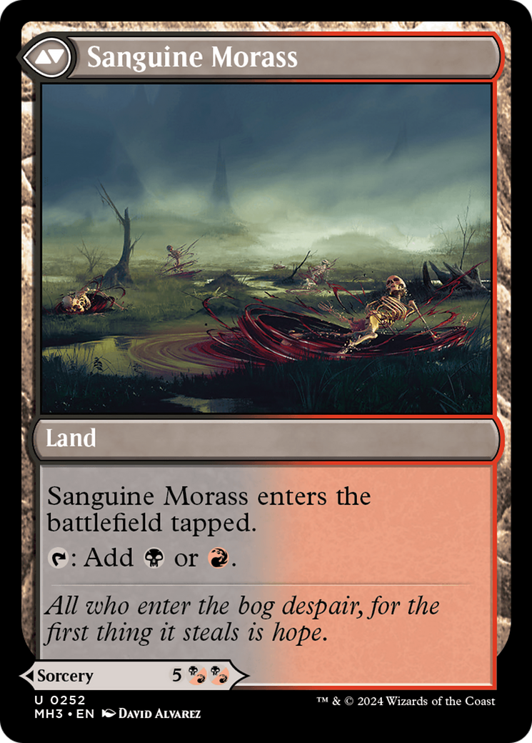 Insight ensanglanté // Marécage sanguinaire (MH3-252) - Horizons Modernes 3 (Foil)